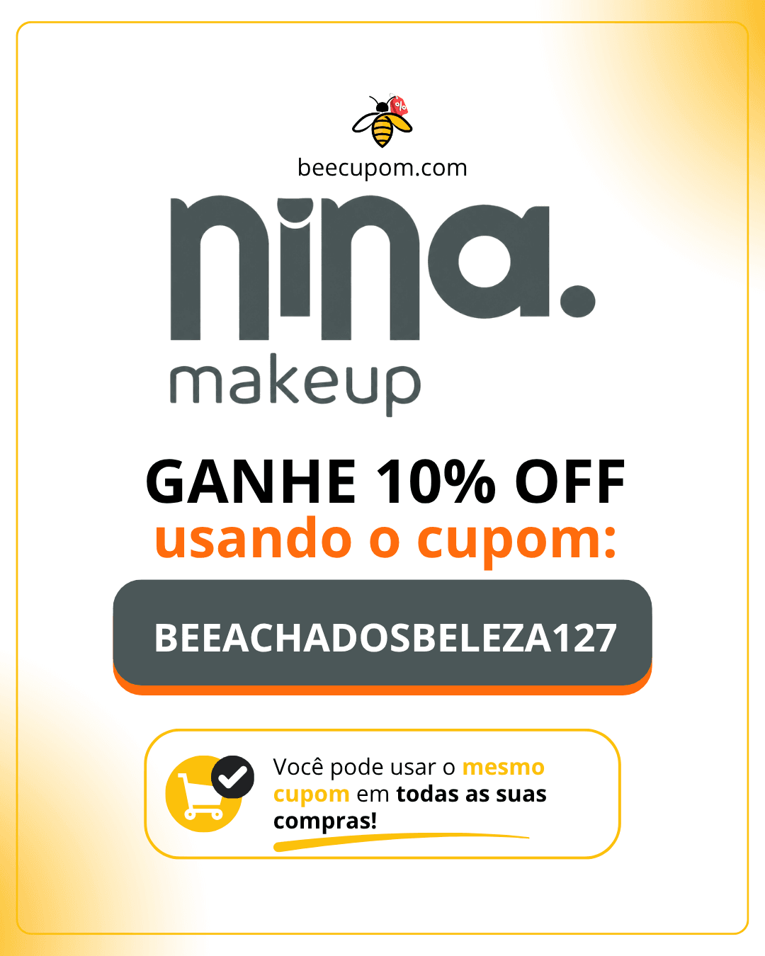 "Cupom de desconto Insider Store ativo para primeira compra e vestuário."