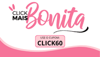Cupom de desconto primeira compra Click Mais Bonita