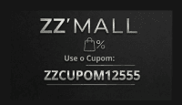 Cupom ZZ MALL: 10% OFF